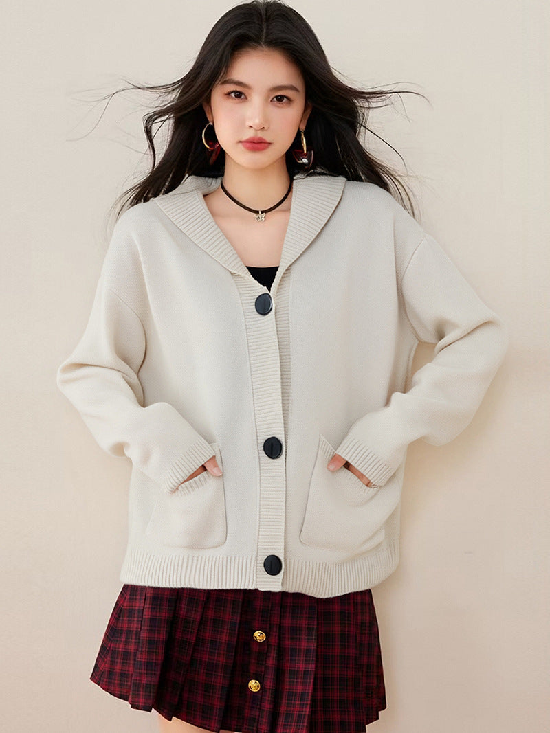 Fashion Style Long Sleeve  Closure TypeZipper  Collar TypeHooded  SilhouetteKnit Cardigan Coat